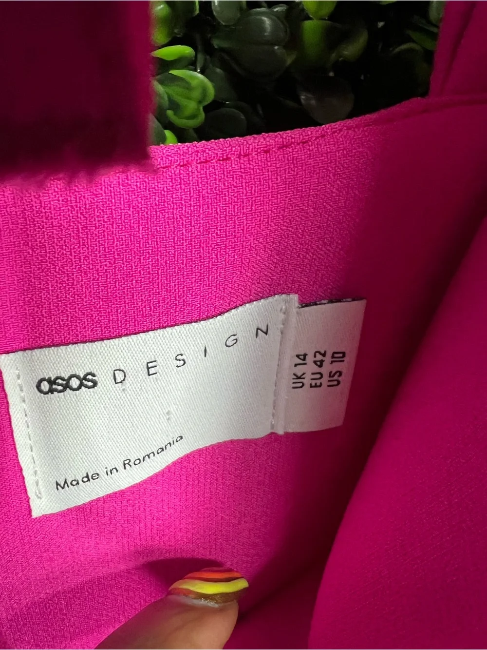ASOS | Strappy Plunge Mini Dress
